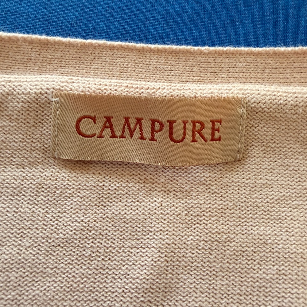 Campure NWOT V-Neck Button-Up Cardigan w/ Front Pockets - Picture 5 of 6